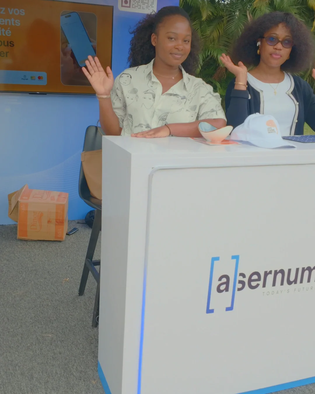 L'équipe sur le stand Asernum à l'ID DAY 2026